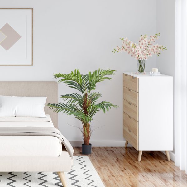 Umelá Betelová Palma 2ks (120 Cm) – Obrázok 3