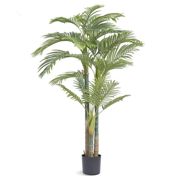 Umelá Zlatá Trstinová Palma (198cm) – Obrázok 5