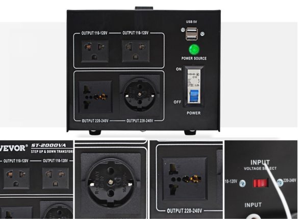 Konvertor Napäťový Transformátor, 3000W – Obrázok 3