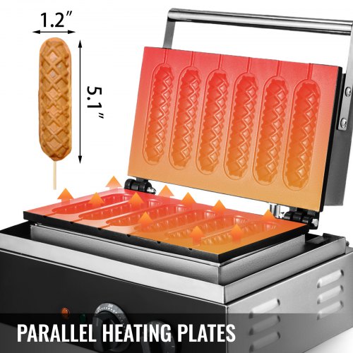 Stroj Na Výrobu Lievancov V Tvare Hot Dogov – Obrázok 3