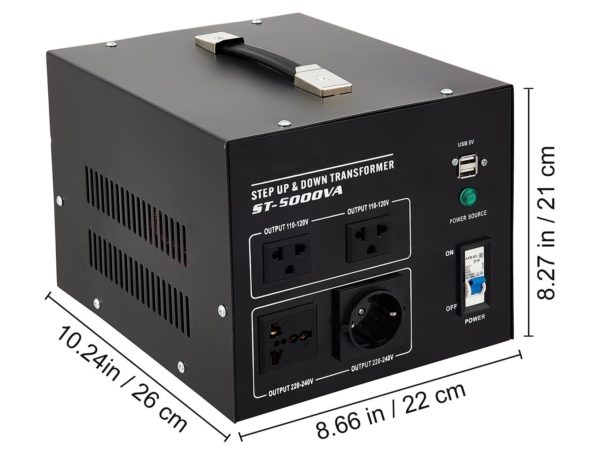 Konvertor Napäťový Transformátor, 5000W – Obrázok 6