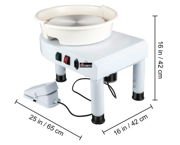 Elektrický Hrnčiarsky Stroj, 28 Cm – Obrázok 6