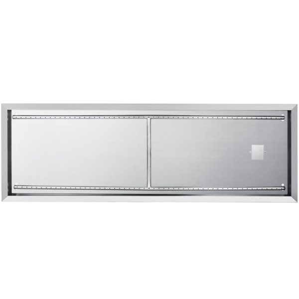 Plynové Ohnisko Z Nehrdzavejúcej Ocele (124 X 40.6 Cm) – Obrázok 7
