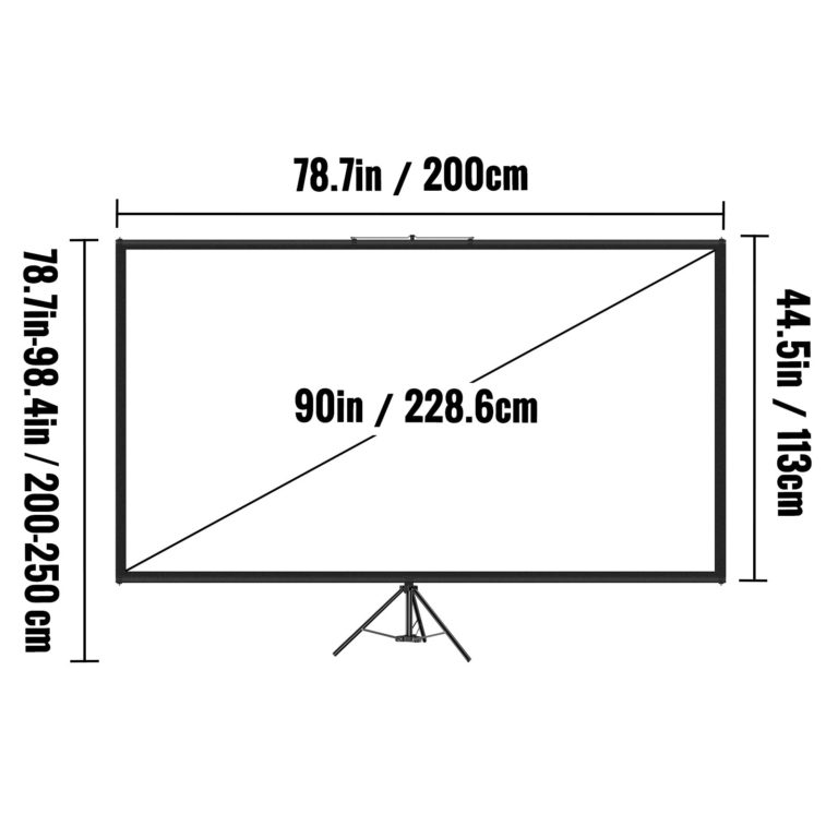 Projektorové Plátno 16:9 (90″/228.6 Cm) – Obrázok 2