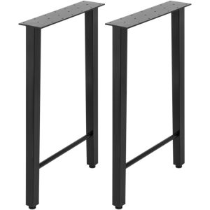 Set 2ks Kovových Nôh Stola V Tvare Štvorca (71 X 40,6 Cm)