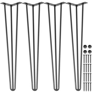 Set 4ks Kovových Nôh Stola 71cm