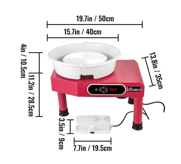 Hrnčiarsky Stroj S Priemerom 25 Cm – Obrázok 6