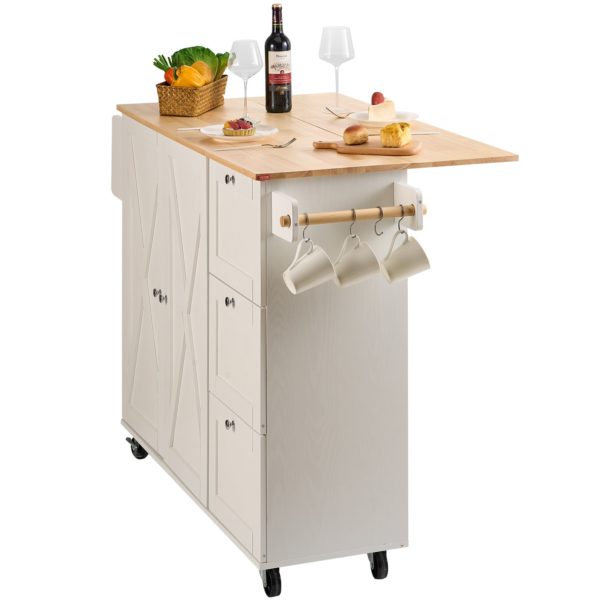 Barový Kuchynský Ostrovček 115cm – Obrázok 5