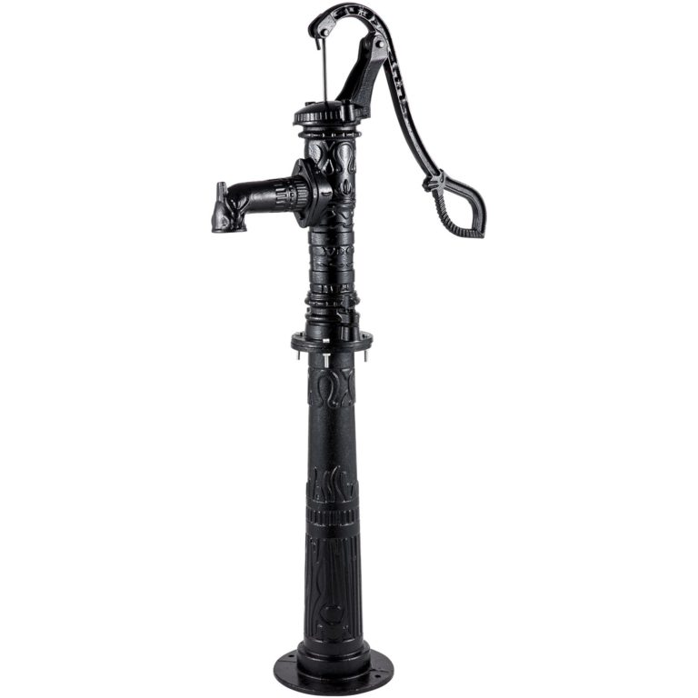 Ručná Pumpa Čierna (132 Cm) – Obrázok 4