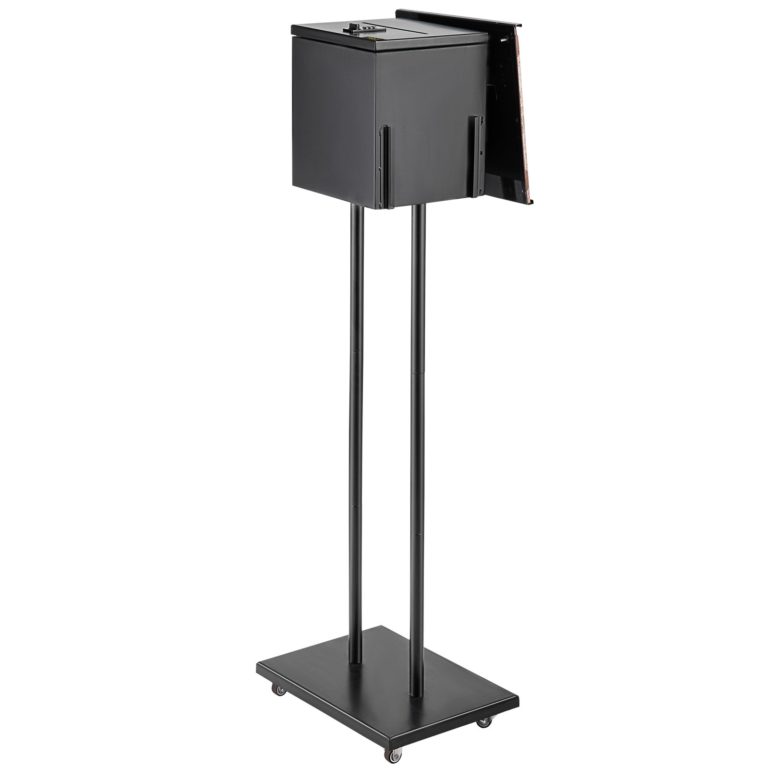 Indoorová Schránka 35×108 Cm Čierna – Obrázok 2