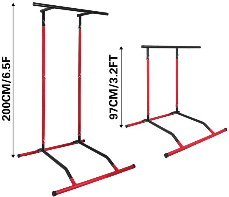 Hrazda Na Cvičenie Červená 113cm X 200 Cm – Obrázok 2