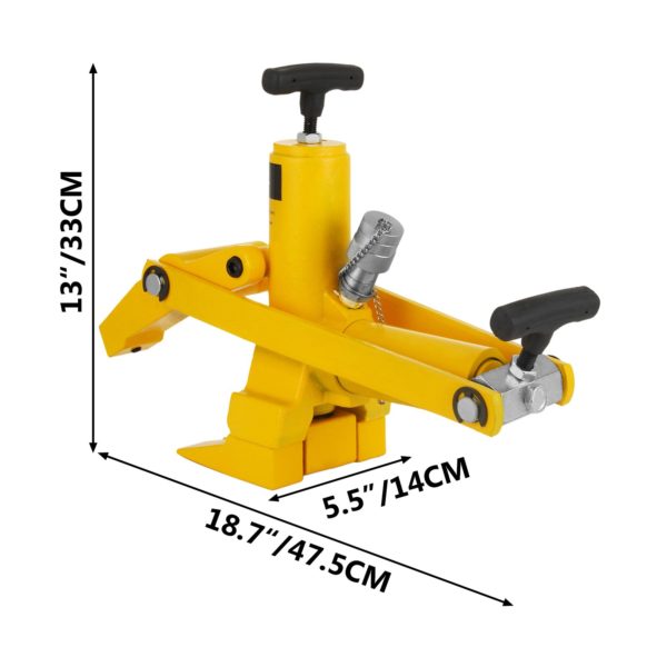 Hydraulický Oddeľovač Pneumatík (Žltý) – Obrázok 3