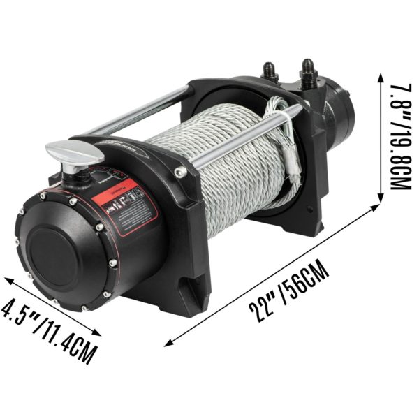 Hydraulický Navijak 6,8t 24m – Obrázok 3