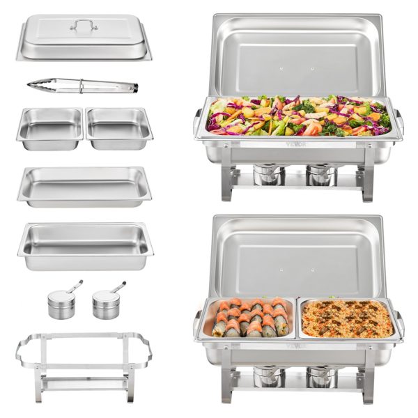 Chafingova Miska 7,5L Set 2 Nerezová