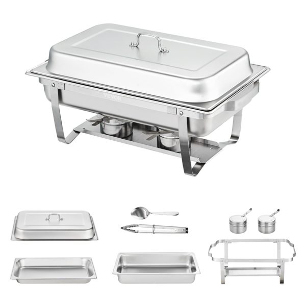 Chafingova Miska 7,5L Set 2 Nerezová – Obrázok 4