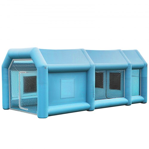 Nafukovací Stan Na Lakovanie S Dvoma Ventilátormi (330W,680W) (6x3x2,5m) – Obrázok 3