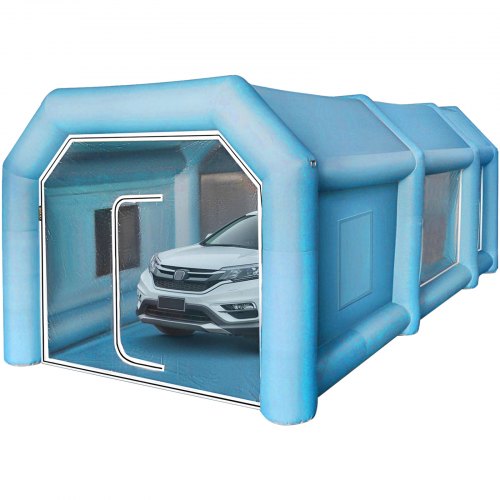 Nafukovací Stan Na Lakovanie S Dvoma Ventilátormi (330W,680W) (6x3x2,5m) – Obrázok 2