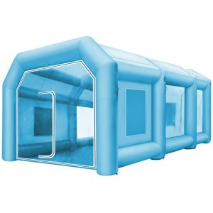Nafukovací Stan Na Lakovanie S Dvoma Ventilátormi (8×4,5x3m)