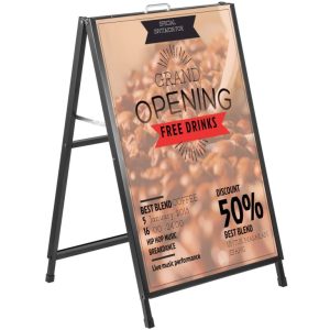 Reklamná Ceduľa V Tvare A 60 X 91cm (S Rukoväťou)