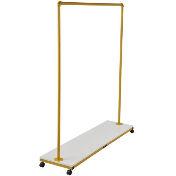 Kolieskový Stojan Na Oblečenie 150 X 36 X 160 Cm – Obrázok 4