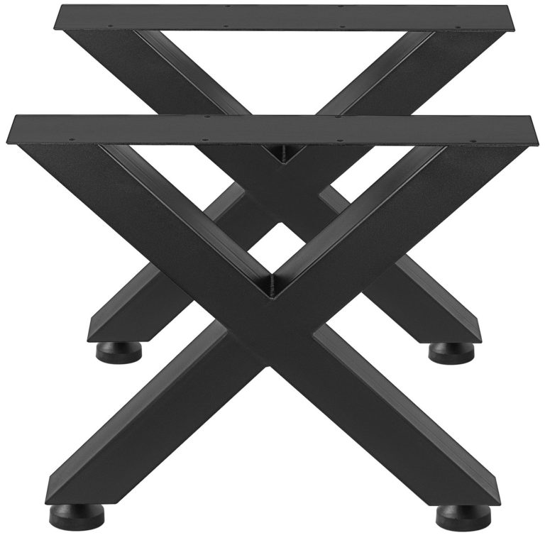 Set 2ks Kovových Nôh Stola V Tvare X (40 X 39,5cm) – Obrázok 3