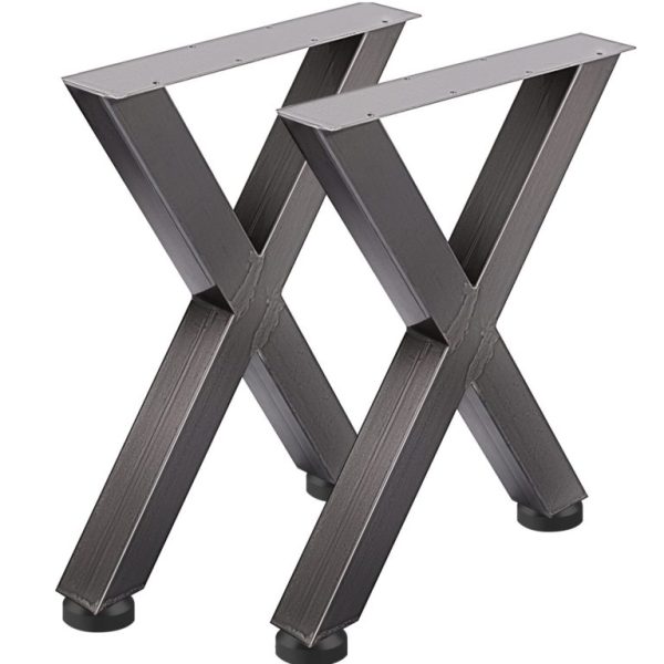 Set 2ks Kovových Nôh Stola V Tvare X (72 X 60cm) – Obrázok 4