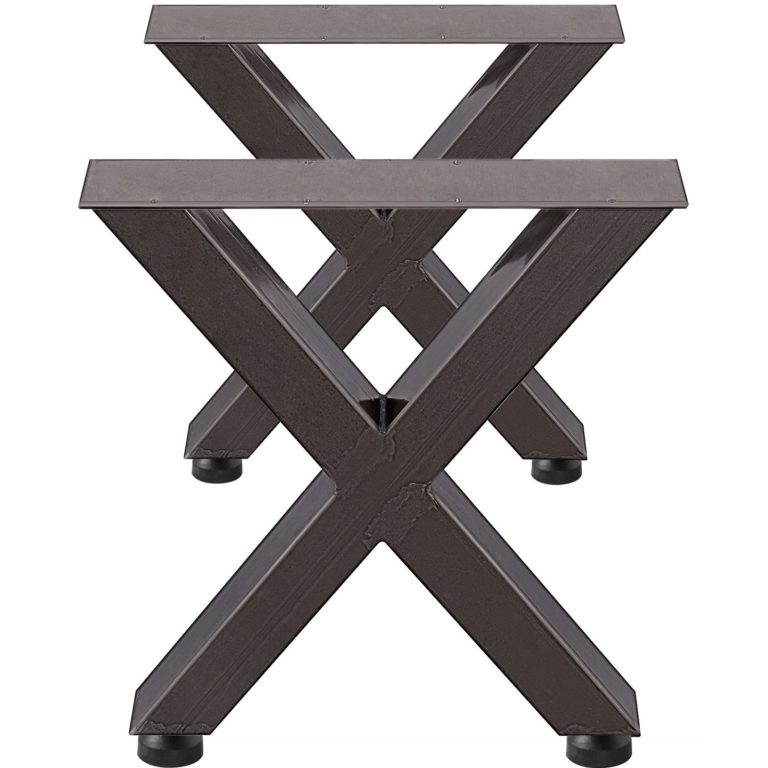 Set 2ks Kovových Nôh Stola V Tvare X (72 X 60cm) – Obrázok 3