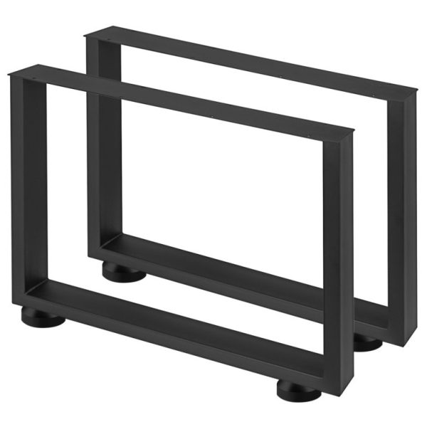 Set 2ks Kovových Nôh Stola V Tvare Štvorca (72 X 80 Cm) – Obrázok 4