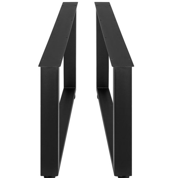 Set 2ks Kovových Nôh Stola V Tvare Štvorca (72 X 80 Cm) – Obrázok 2