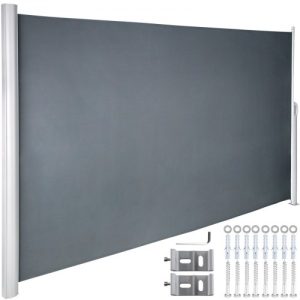 Výsuvná Bočná Markíza 180 X 300 Cm (Čierna)