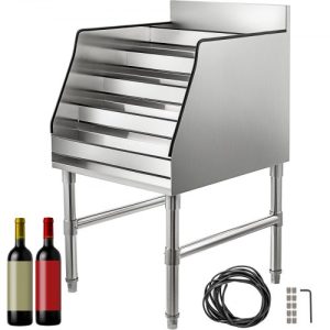 45cm Nerezová Vytrína Na Alkohol
