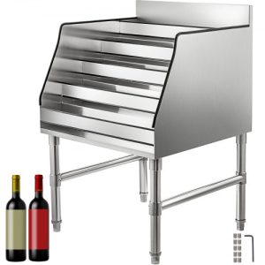 60cm Nerezová Vytrína Na Alkohol
