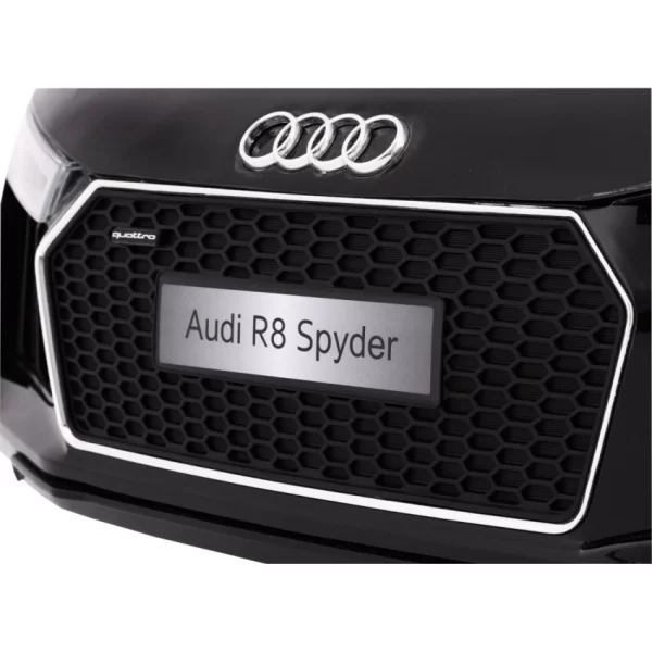 Joko Elektrické autíčko Audi R8 Spyder, 12V, EVA kolesá, čierna PA0182 CY – Obrázok 5