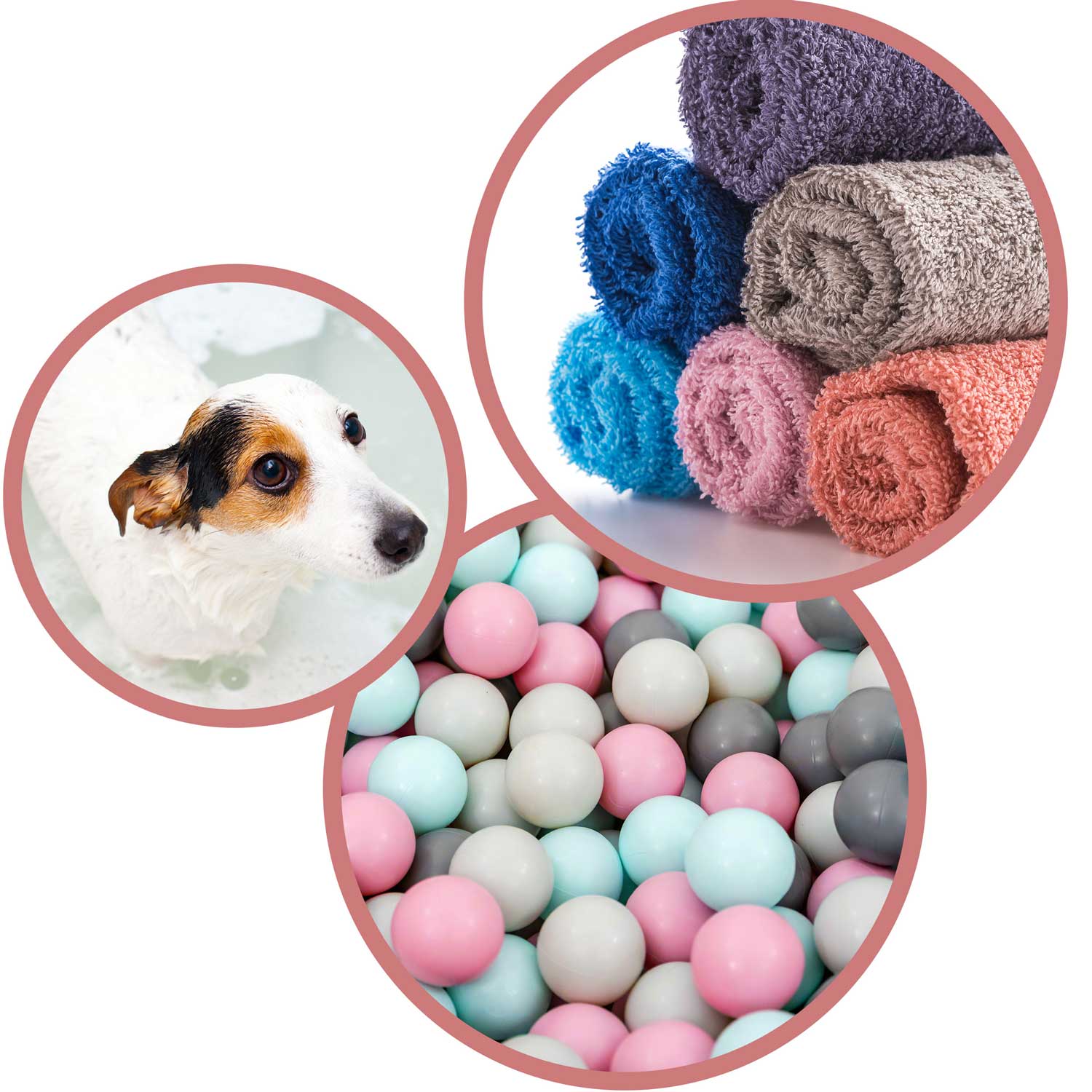 Detská vanička RK-281 biela a ružová – Obrázok 10