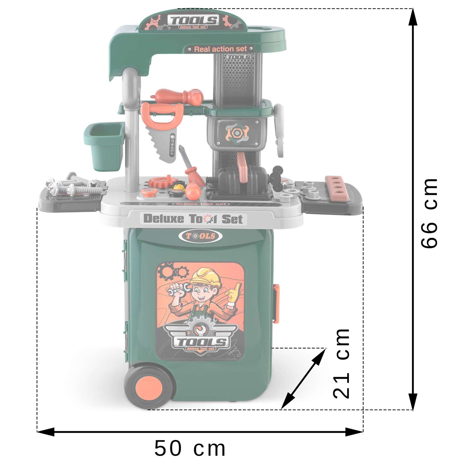 Ricokids detská dielňa 772600 zelená – Obrázok 8