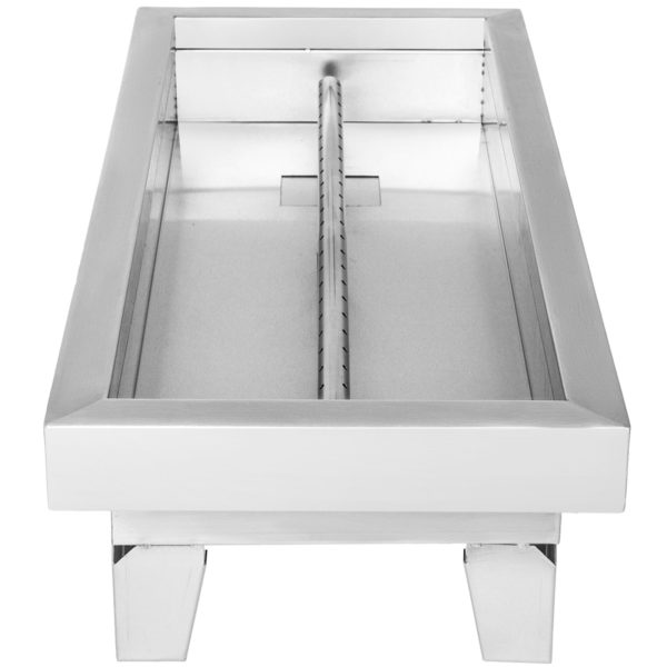 Plynové Ohnisko Z Nehrdzavejúcej Ocele (60 X 25 Cm) – Obrázok 6