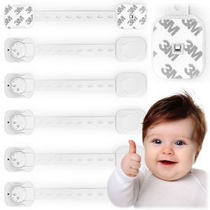 Ricokids 798200 ochrana proti otvoreniu skrinky 6 ks biela
