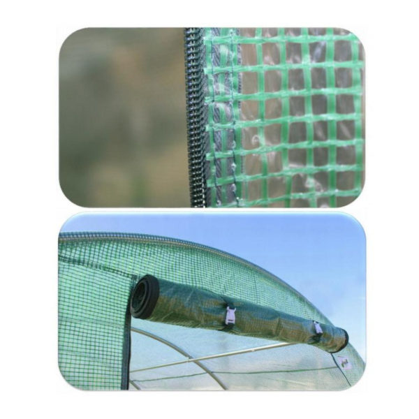 Záhradný Fóliovník 3X8X2m – 24m² S UV Filtrom A Konštrukciou – Obrázok 8