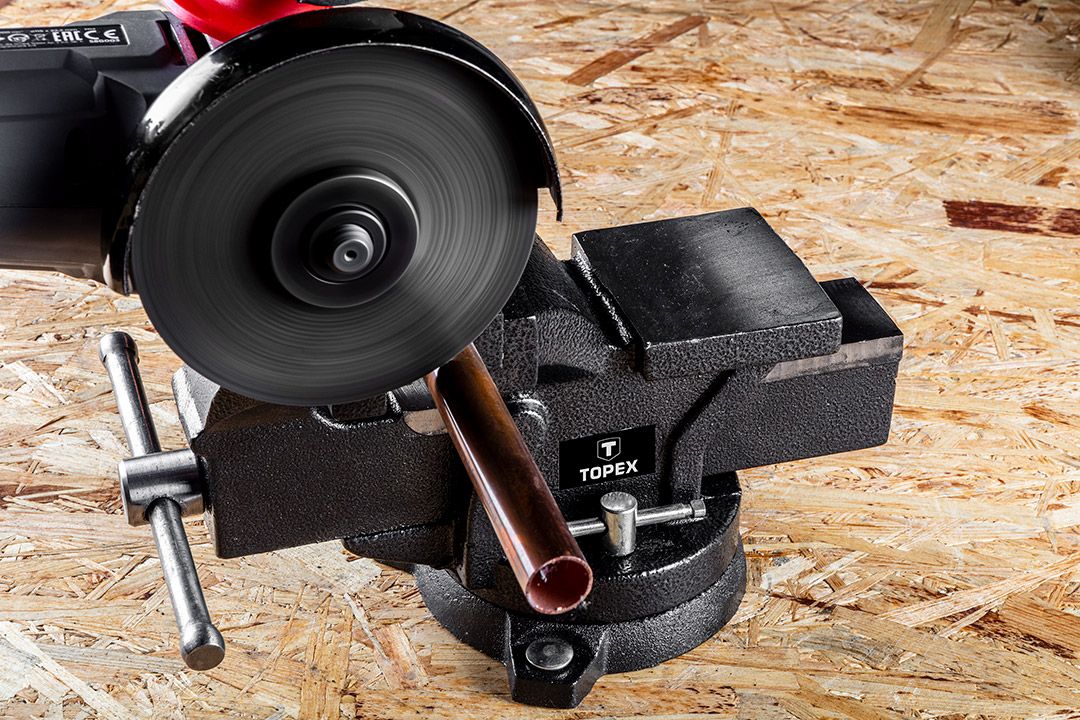 ZÁMOČNÍCKY ZVERÁK OTOČNÝ 125 MM – Obrázok 4