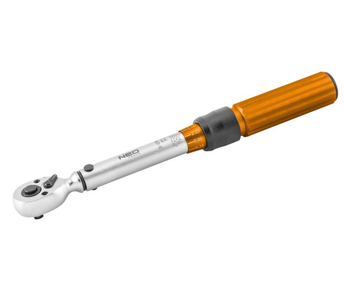 Momentový kľúč 1/4 ", 5-25 Nm, sada 21 ks – Obrázok 4