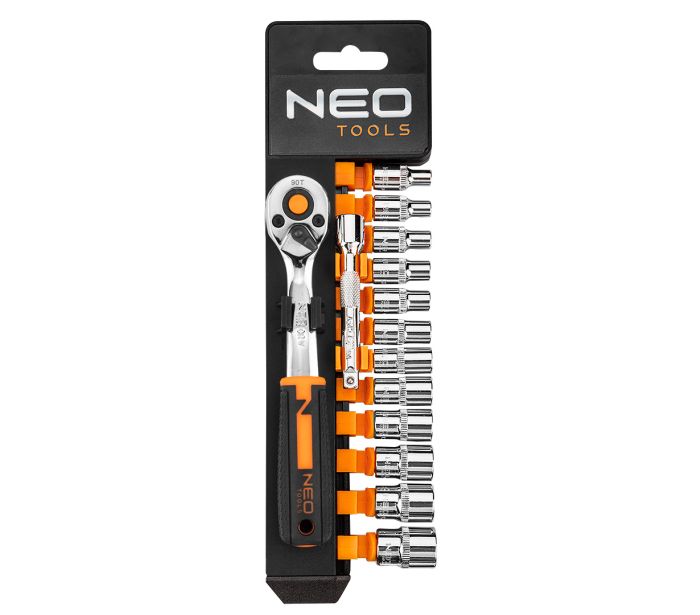 Nástrčné kľúče 1/4", súprava 14 ks