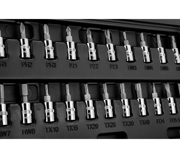 Nástrčné kľúče , 1/4 "CrV súprava 46SK – Obrázok 12