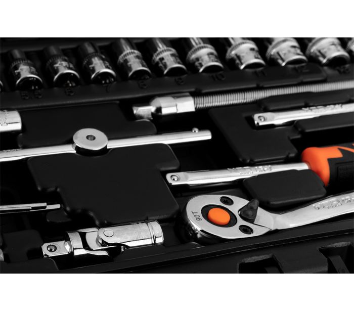 Nástrčné kľúče , 1/4 "CrV súprava 46SK – Obrázok 13