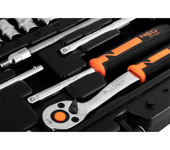 Nástrčné kľúče , 1/4 "CrV súprava 46SK – Obrázok 15