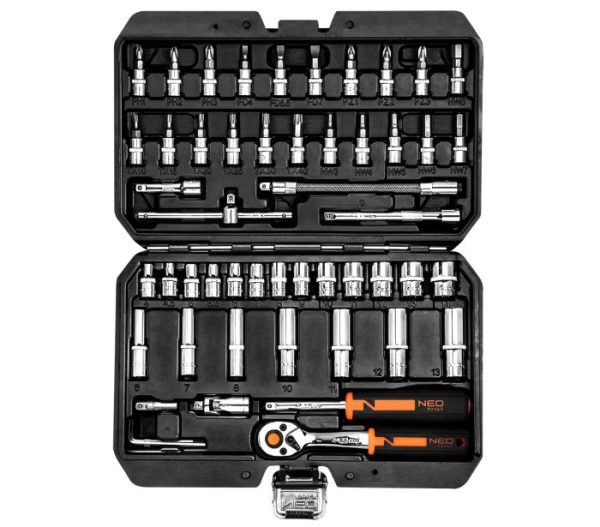 Nástrčné kľúče 1/4", súprava 53 ks – Obrázok 4