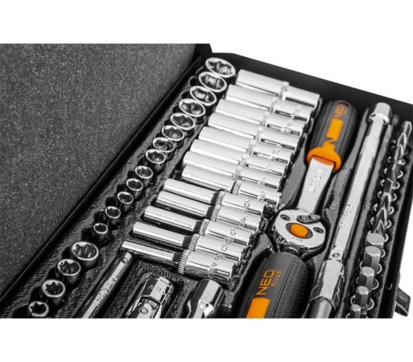 Nástrčné kľúče 1/4", súprava 63 ks – Obrázok 6