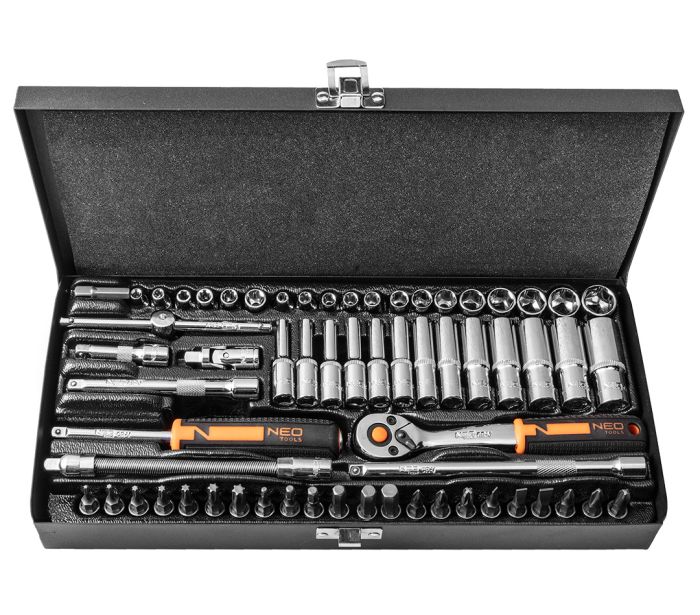 Nástrčné kľúče 1/4", súprava 63 ks – Obrázok 3