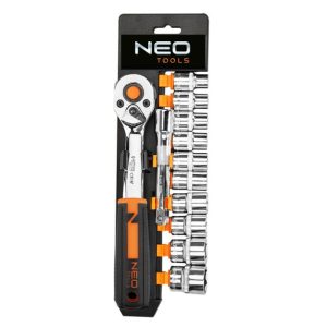 Nástrčné kľúče 3/8", súprava 12 ks