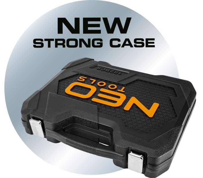 Nástrčné kľúče 1/2 ", CrV súprava 58 ks – Obrázok 4
