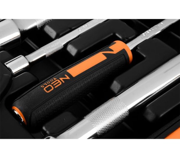 Nástrčné kľúče 1/2", 1/4", súprava 73 ks, CrV – Obrázok 5